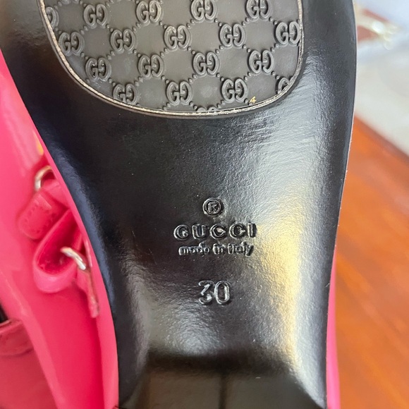 New Gucci kids flat ballet with horsebit,size30 - Picture 10 of 10